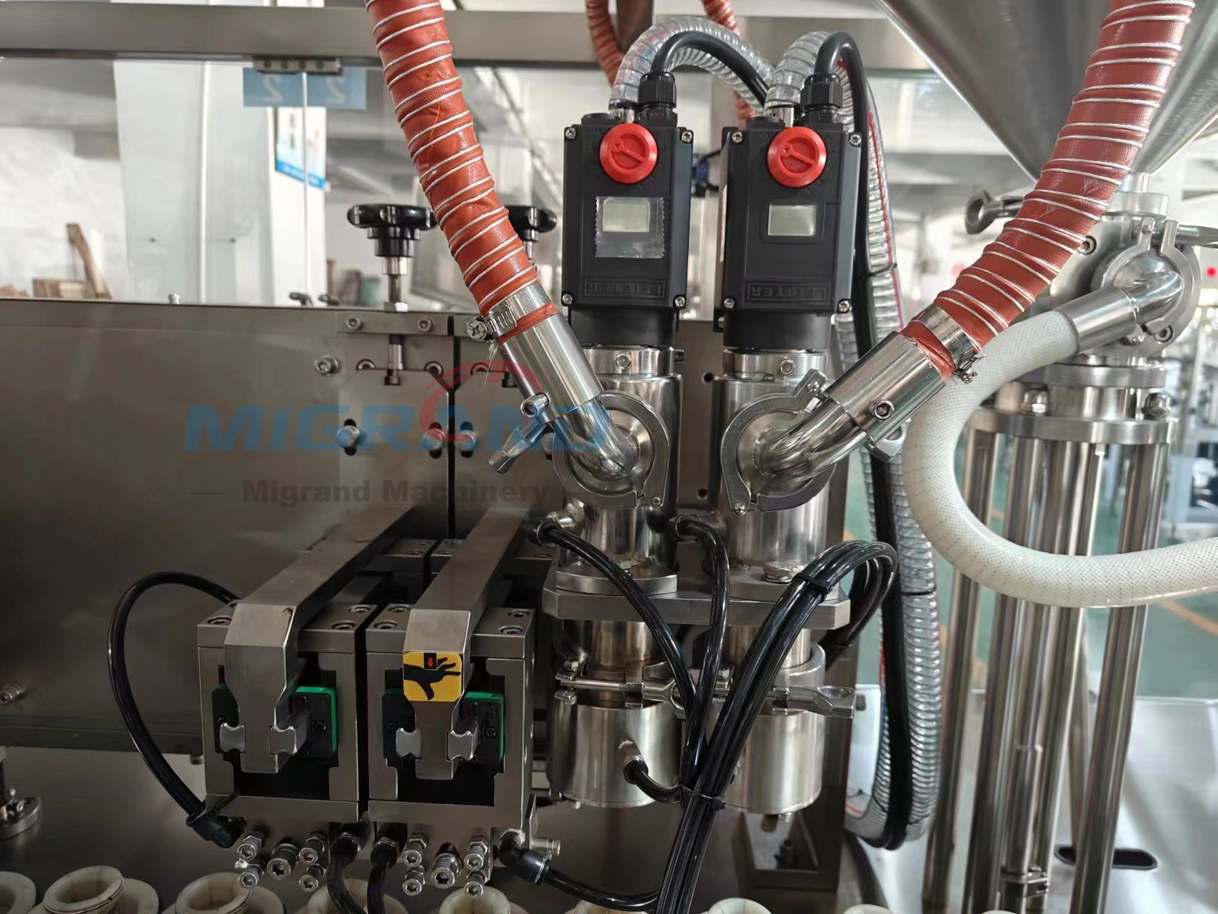 LEISTER double-heating system (with tempering system)-1 Sistema de aquecimento duplo LEISTER (com sistema de têmpera)-1