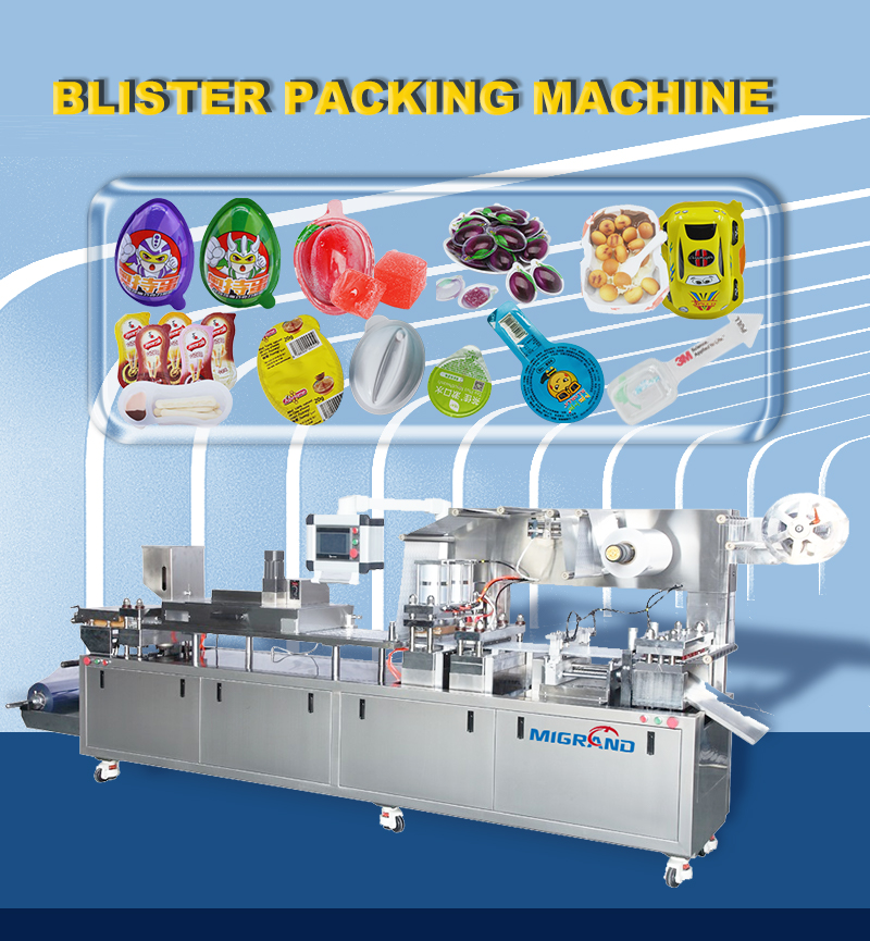 DPP420 blister packing machine for liquid Máquina de embalagem blister DPP420 para líquidos