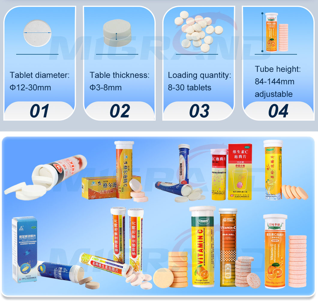 Amostra de comprimido efervescente