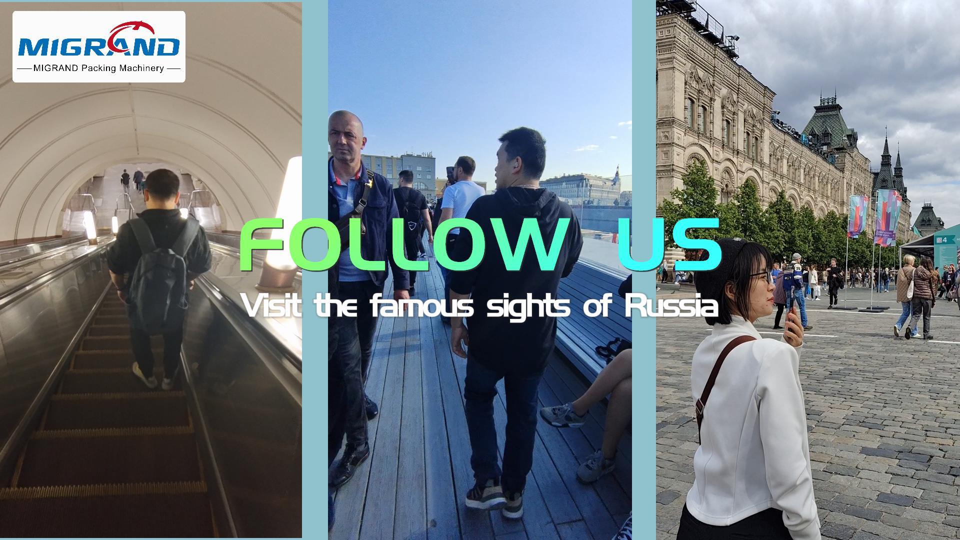 Visite Moscou após a exposição Rosupack 2023