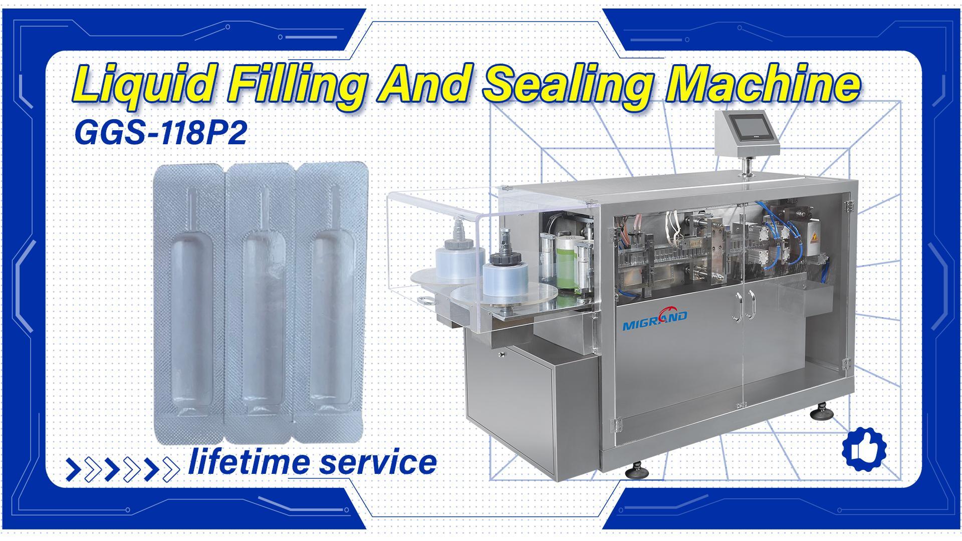 Máquina formadora de frascos para líquidos USA-Vape, enchimento e selagem