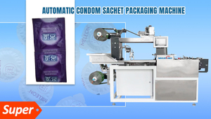Máquina automática de embalagem de preservativos em sachês MGD-130B