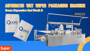 Vídeo FAT da máquina de embalagem de toalhetes de limpeza salinos estéreis exportada para a Polónia
