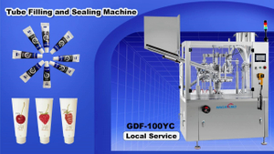 Máquina de enchimento e selagem de tubos de creme BB GDF100YC