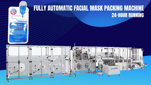 Máquina de embalagem de enchimento e vedação de líquido GD98 para fabricação de máscara facial de alta velocidade