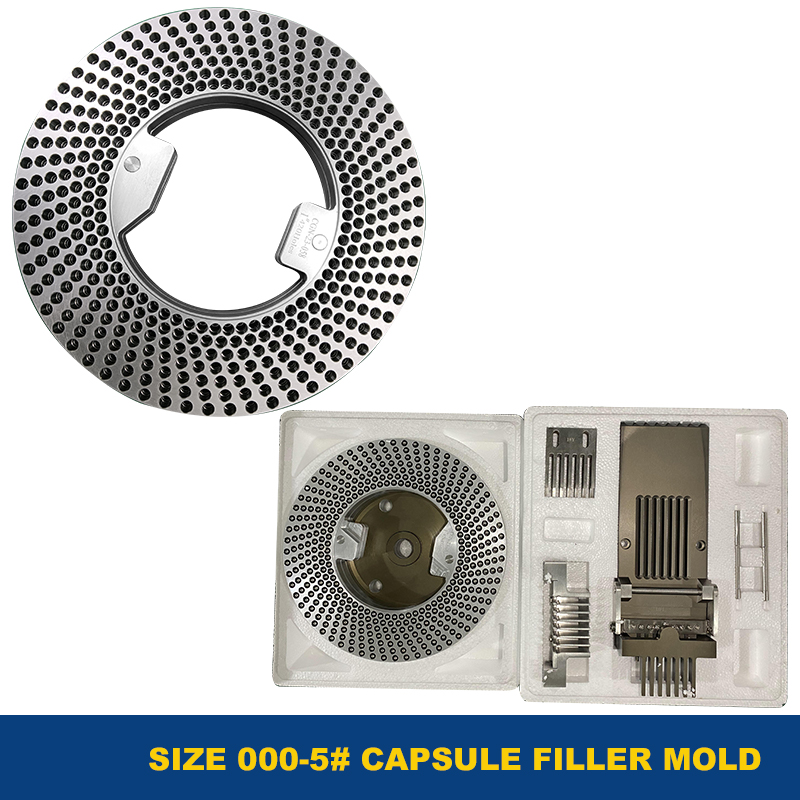 1# molde para a m&aacute;quina de enchimento de c&aacute;psula semi-autom&aacute;tica JTJ-V