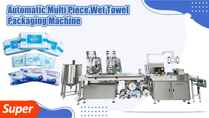 Máquina para fabricar lenços umedecidos totalmente automática de múltiplas folhas