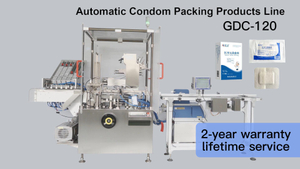 Máquina de encadernação vertical de preservativos GDC-120