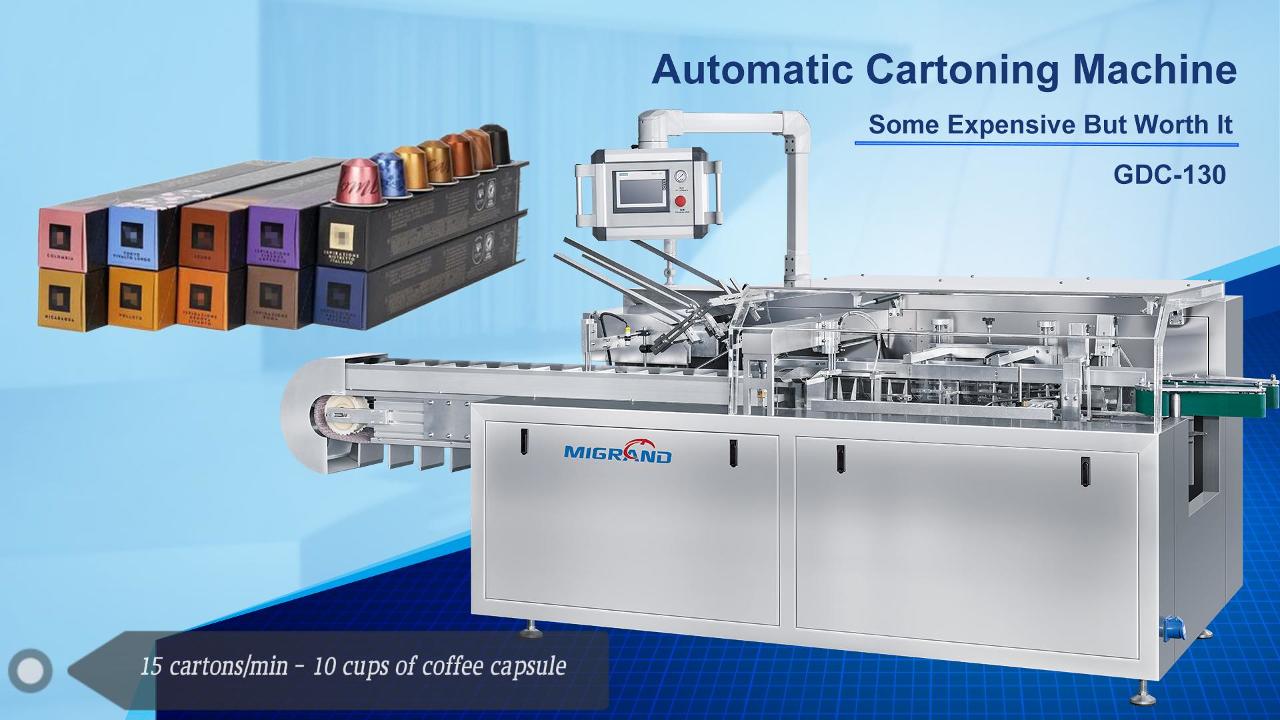 Como colocar cápsulas de café na caixa automaticamente