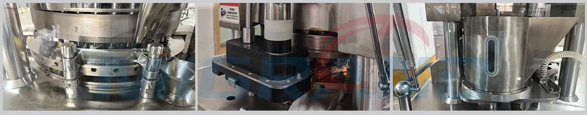 Mecanismo de alimenta&ccedil;&atilde;o da m&aacute;quina de prensa de tablets