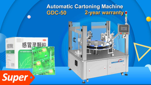 GDC-50 Máquina automática de embalagem de sachês para produtos farmacêuticos