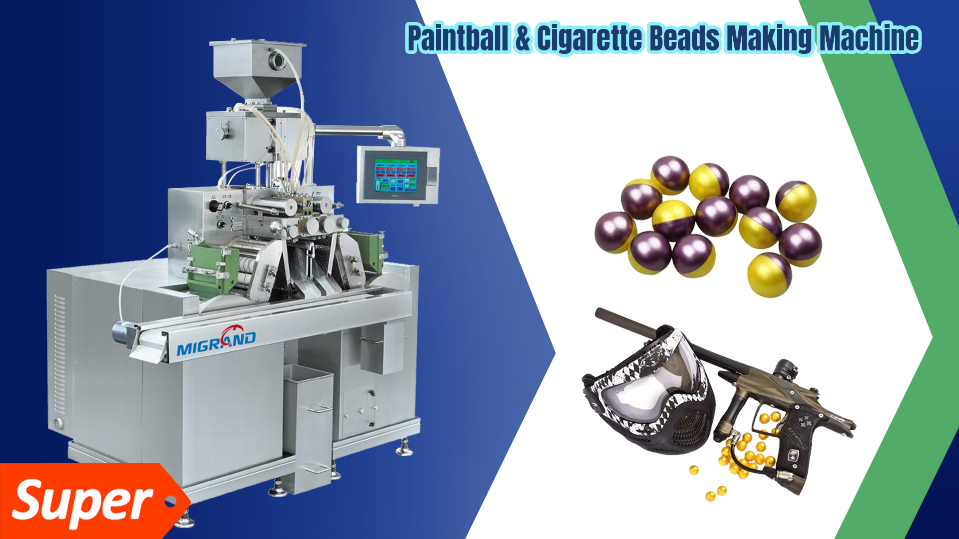 linha de produ&ccedil;&atilde;o de paintball