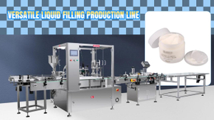 Máquina automática de enchimento e capeamento de creme