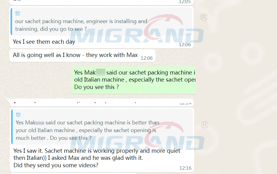 A m&aacute;quina de embalagem de sachet chinesa &eacute; melhor que italiana