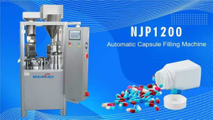 Máquina automática de enchimento de cápsulas NJP1200 