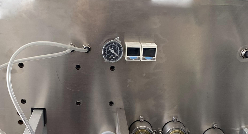 Man&ocirc;metro de detec&ccedil;&atilde;o de v&aacute;cuo, sem enchimento sem abertura de saco, rejei&ccedil;&atilde;o de saco vazio, pode ser usado duas vezes, reduz o desperd&iacute;cio